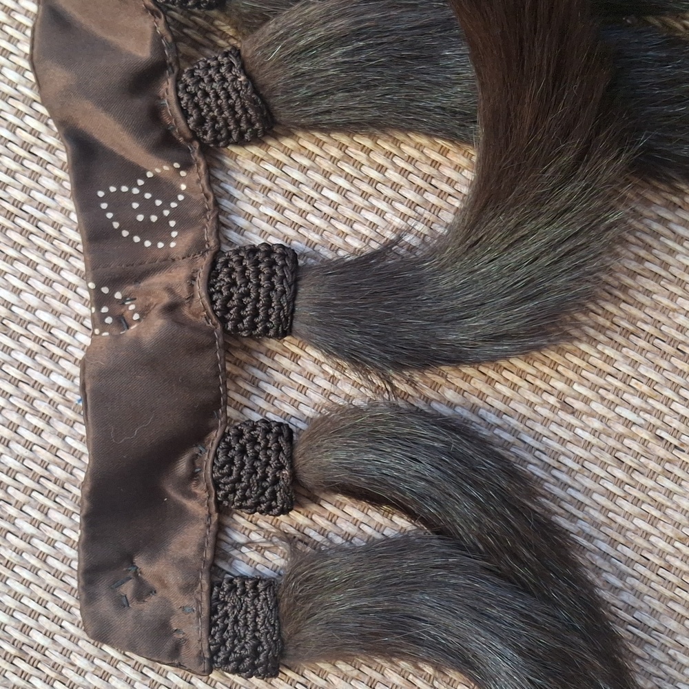 Vintage Brown Fur Mink Add On